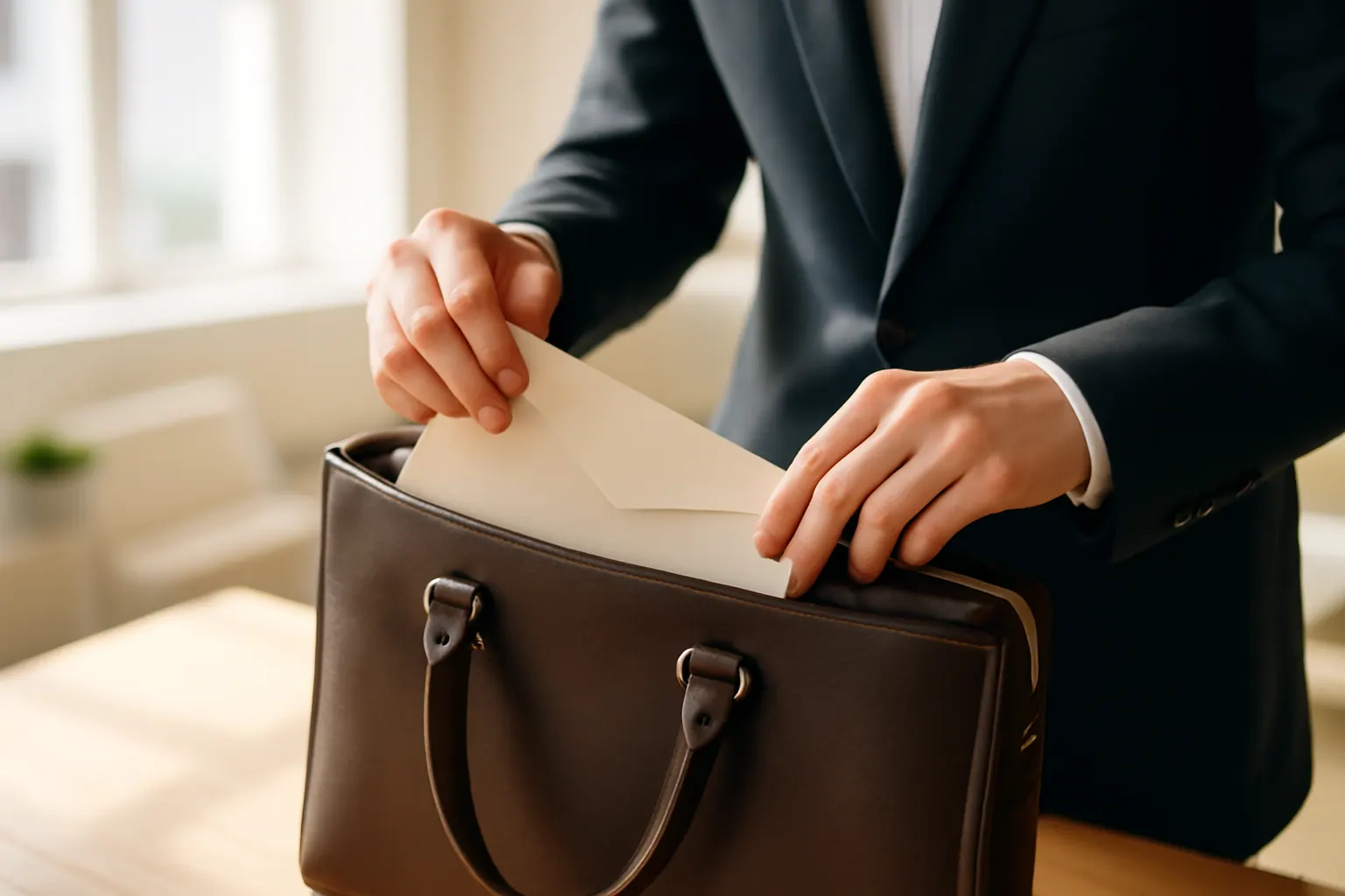 Creditor's counsel preparing a demand letter
